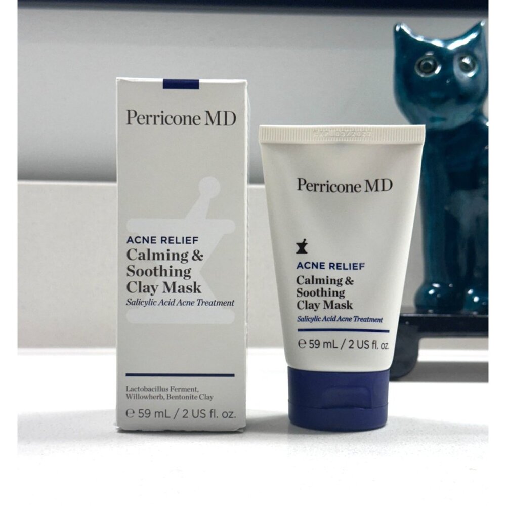 Perricone MD Acne Relief Calming & Soothing Clay Mask 2 fl oz Exp 03/2027 Sealed